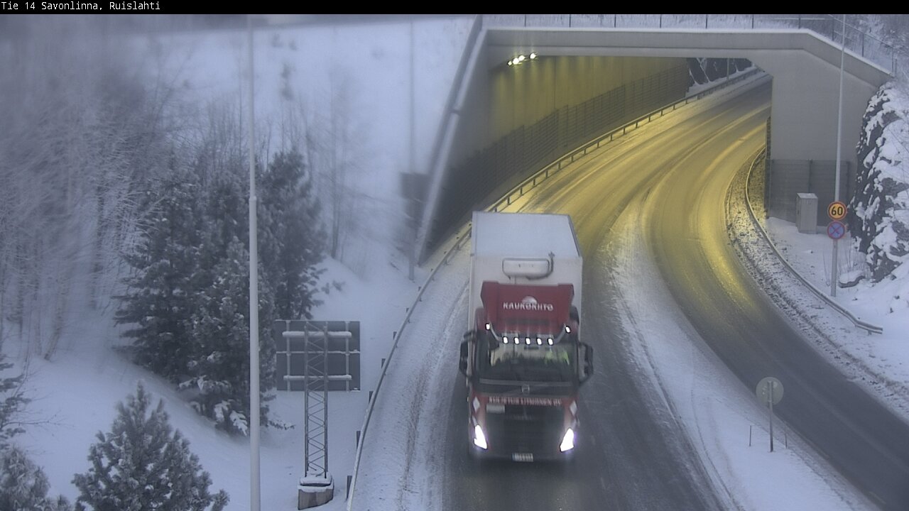 Kelikamerat Kuva Tie 14 Savonlinna, Ruislahti, Savonlinna, Etelä-Savo