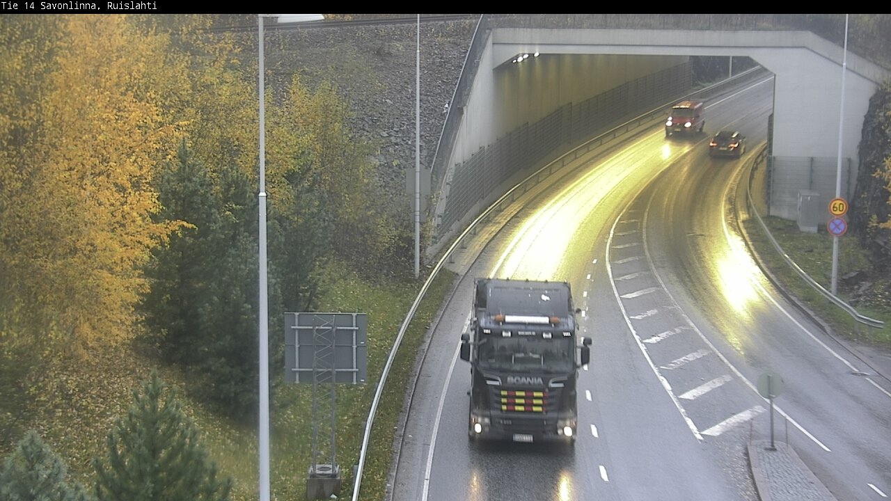 Kelikamerat Kuva Tie 14 Savonlinna, Ruislahti, Savonlinna, Etelä-Savo