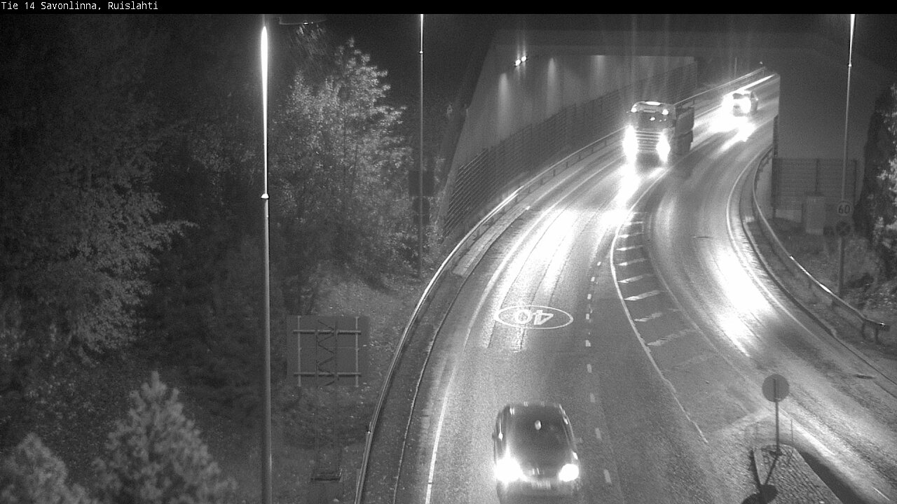 Kelikamerat Kuva Tie 14 Savonlinna, Ruislahti, Savonlinna, Etelä-Savo