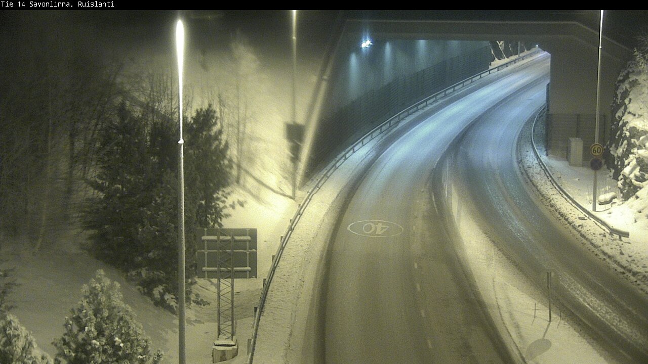 Kelikamerat Kuva Tie 14 Savonlinna, Ruislahti, Savonlinna, Etelä-Savo