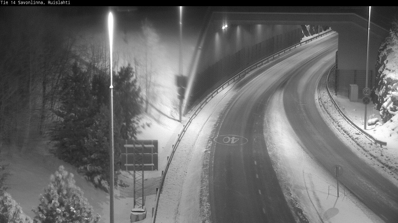 Kelikamerat Kuva Tie 14 Savonlinna, Ruislahti, Savonlinna, Etelä-Savo