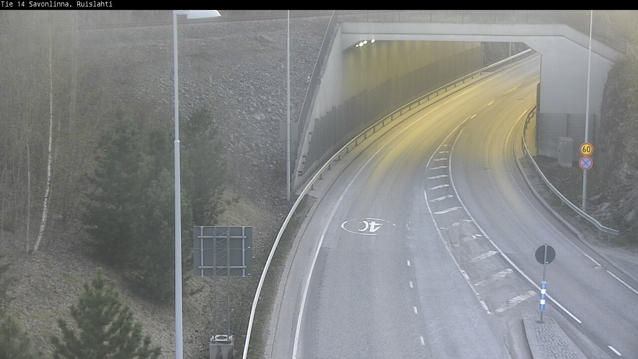 Kelikamerat Kuva Tie 14 Savonlinna, Ruislahti, Savonlinna, Etelä-Savo