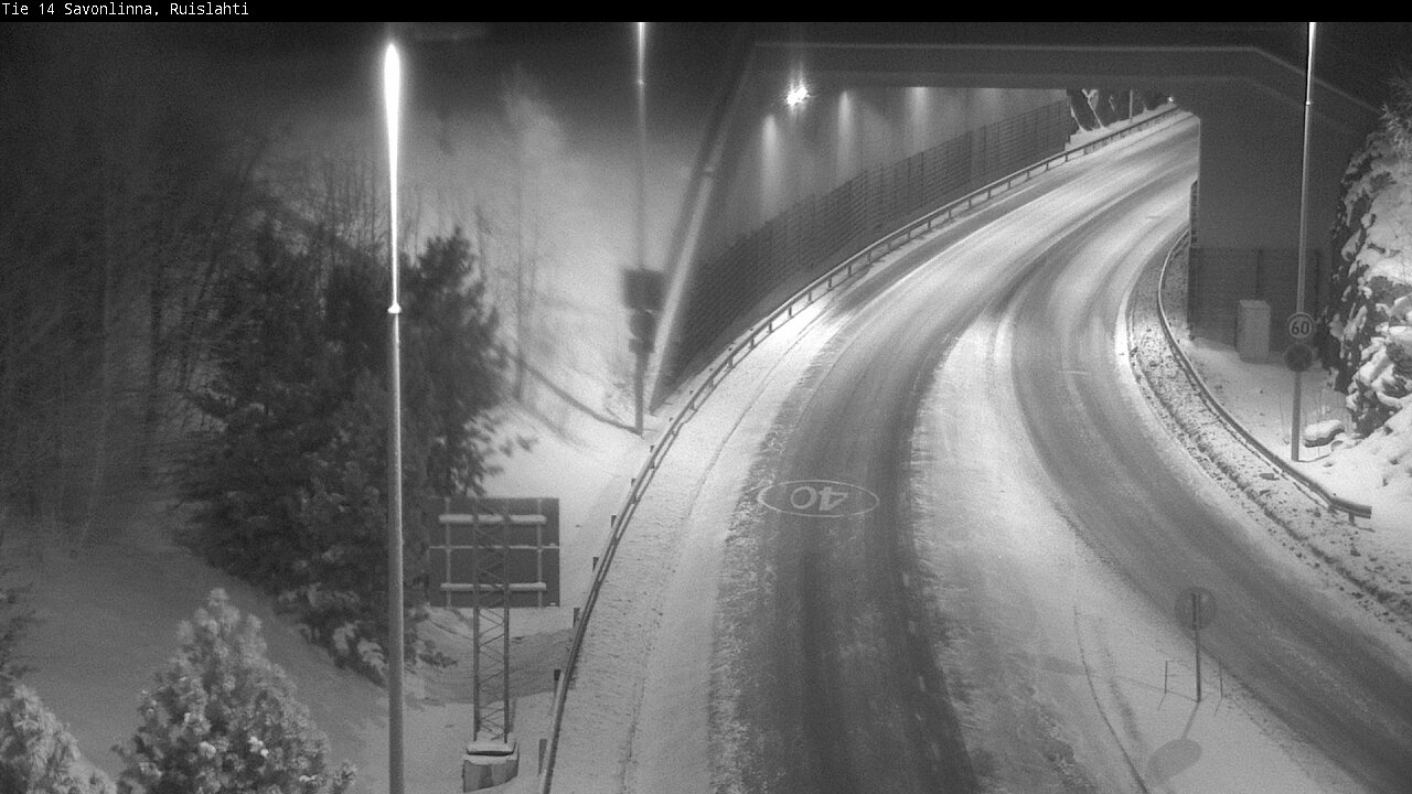 Kelikamerat Kuva Tie 14 Savonlinna, Ruislahti, Savonlinna, Etelä-Savo