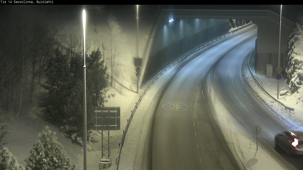 Kelikamerat Kuva Tie 14 Savonlinna, Ruislahti, Savonlinna, Etelä-Savo