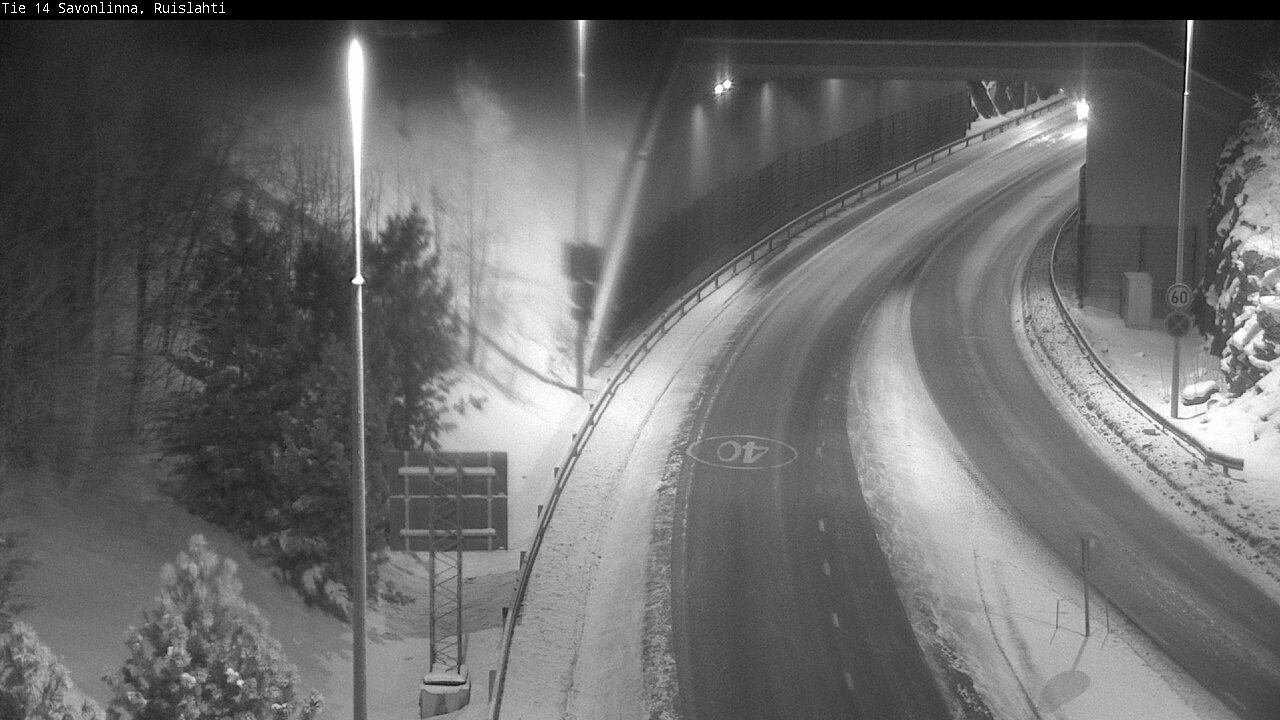 Kelikamerat Kuva Tie 14 Savonlinna, Ruislahti, Savonlinna, Etelä-Savo