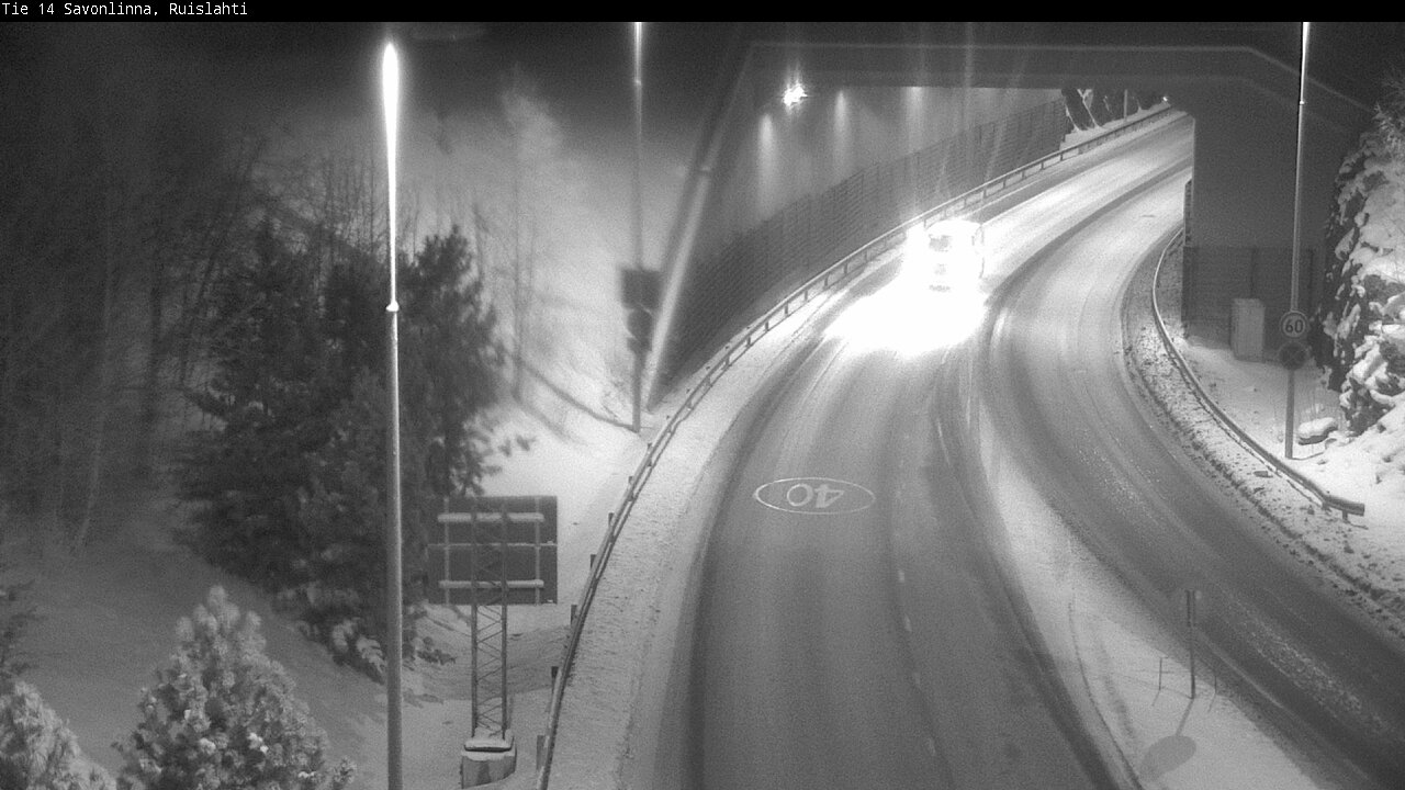 Kelikamerat Kuva Tie 14 Savonlinna, Ruislahti, Savonlinna, Etelä-Savo