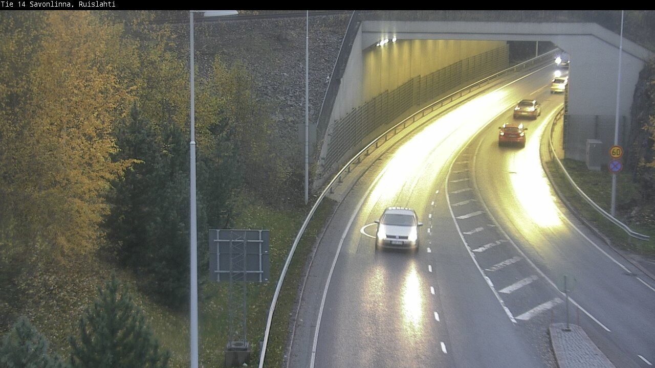 Kelikamerat Kuva Tie 14 Savonlinna, Ruislahti, Savonlinna, Etelä-Savo