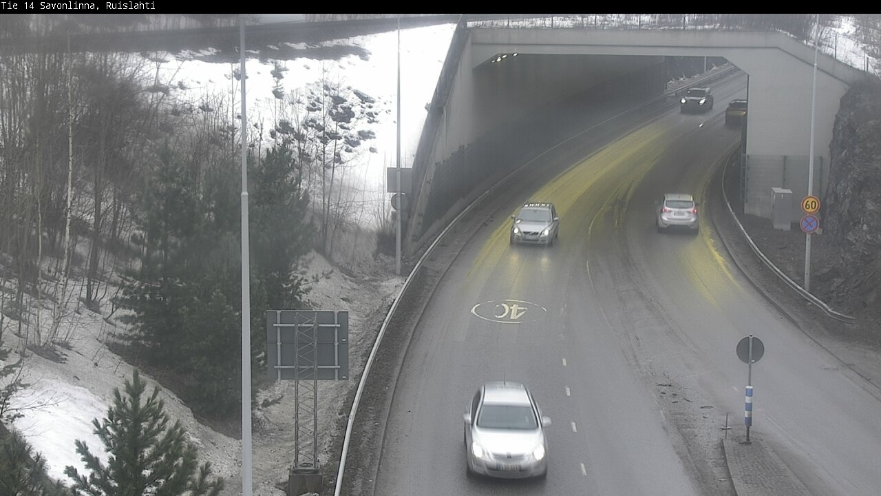 Kelikamerat Kuva Tie 14 Savonlinna, Ruislahti, Savonlinna, Etelä-Savo