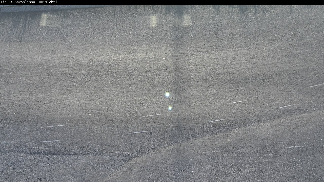 Weather Camera Image Road 14 Savonlinna, Ruislahti, Savonlinna, Etelä-Savo
