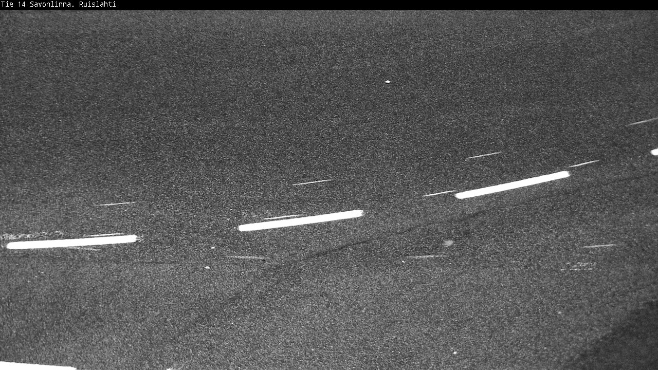 Weather Camera Image Väg 14 Nyslott, Ruislahti, Savonlinna, Etelä-Savo