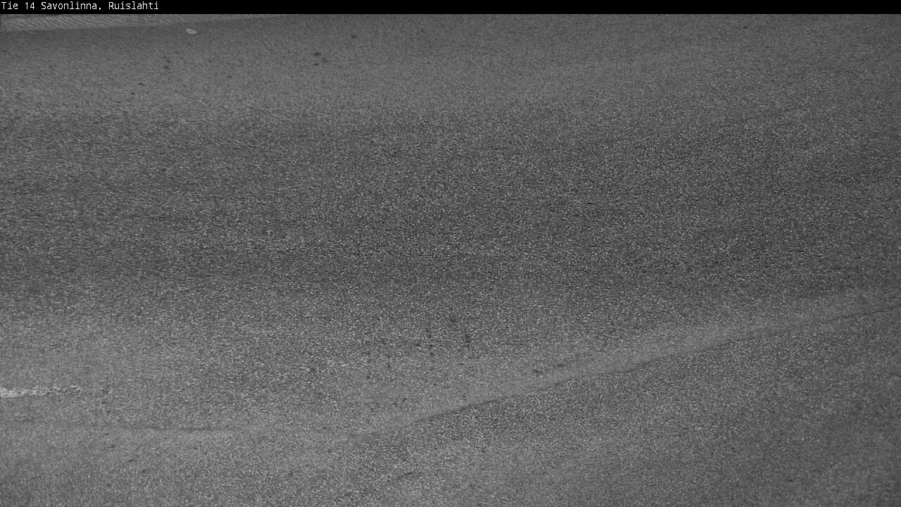 Weather Camera Image Väg 14 Nyslott, Ruislahti, Savonlinna, Etelä-Savo