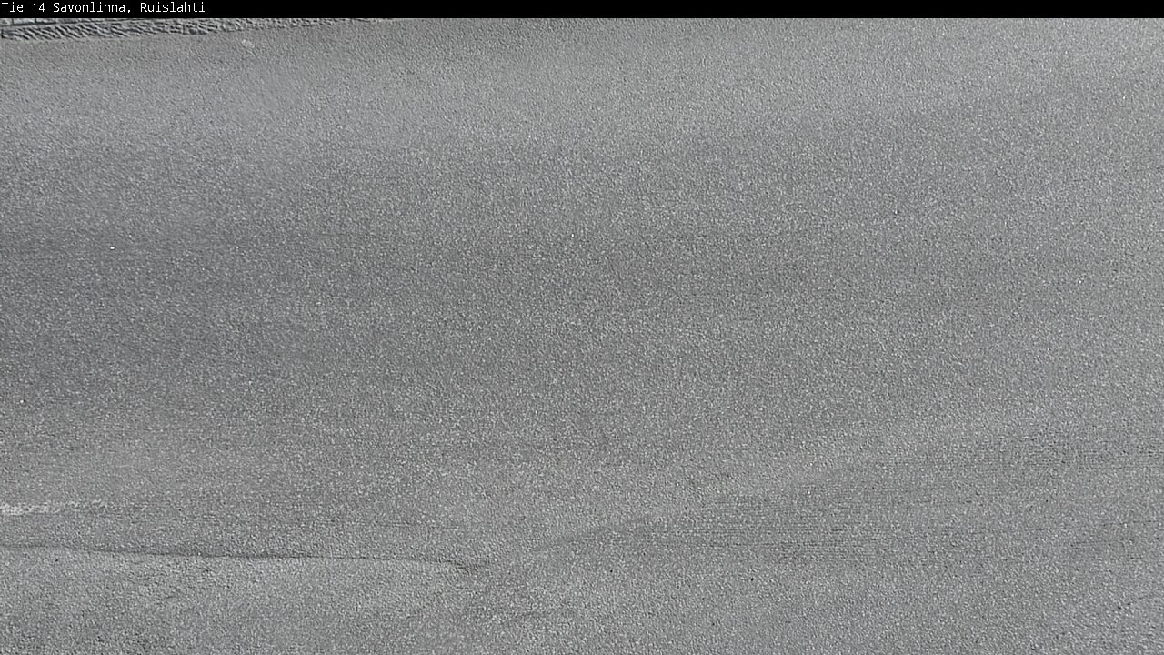 Weather Camera Image Road 14 Savonlinna, Ruislahti, Savonlinna, Etelä-Savo