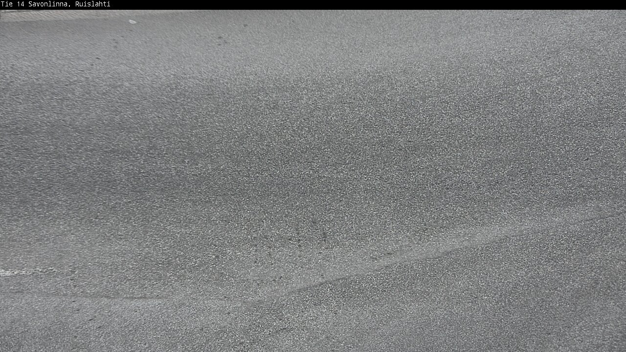 Weather Camera Image Väg 14 Nyslott, Ruislahti, Savonlinna, Etelä-Savo