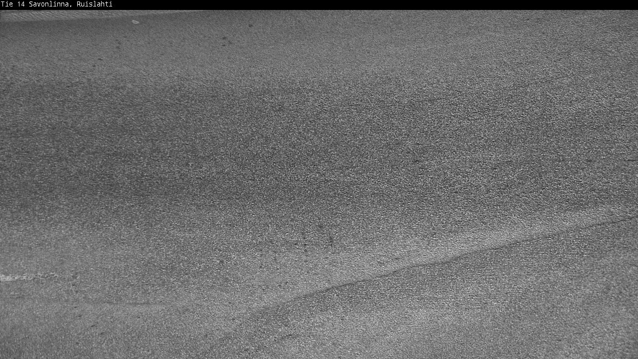 Weather Camera Image Väg 14 Nyslott, Ruislahti, Savonlinna, Etelä-Savo