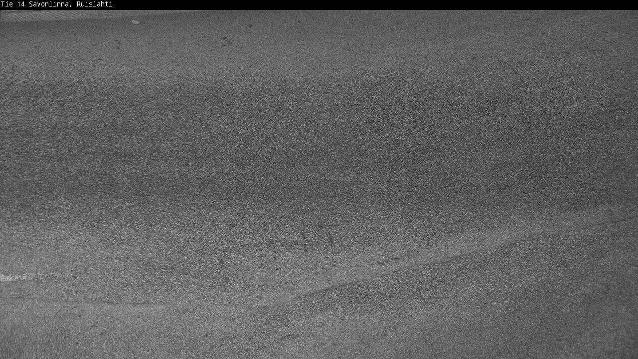 Weather Camera Image Väg 14 Nyslott, Ruislahti, Savonlinna, Etelä-Savo