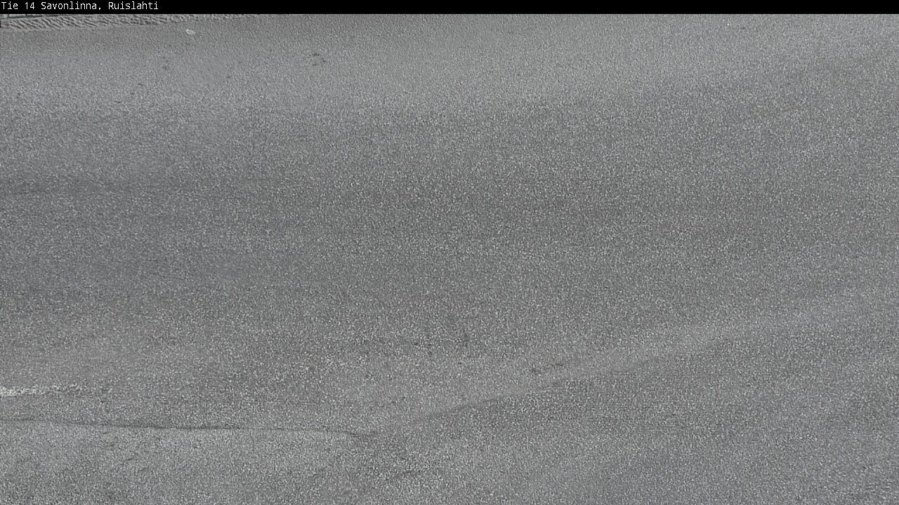 Weather Camera Image Väg 14 Nyslott, Ruislahti, Savonlinna, Etelä-Savo