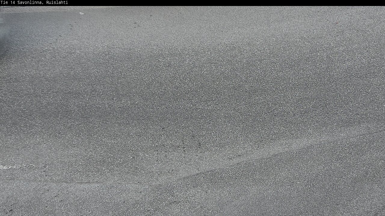Weather Camera Image Väg 14 Nyslott, Ruislahti, Savonlinna, Etelä-Savo