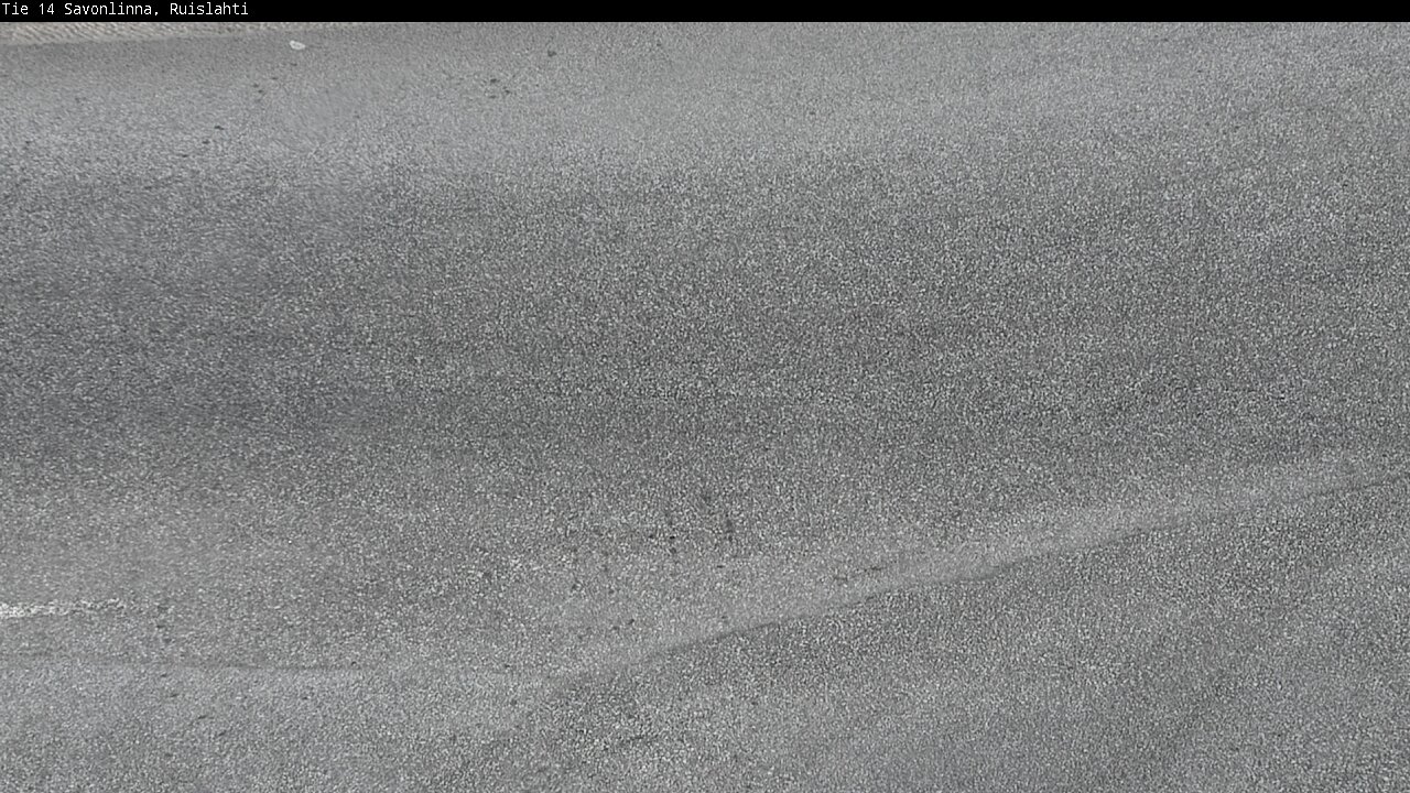 Weather Camera Image Väg 14 Nyslott, Ruislahti, Savonlinna, Etelä-Savo