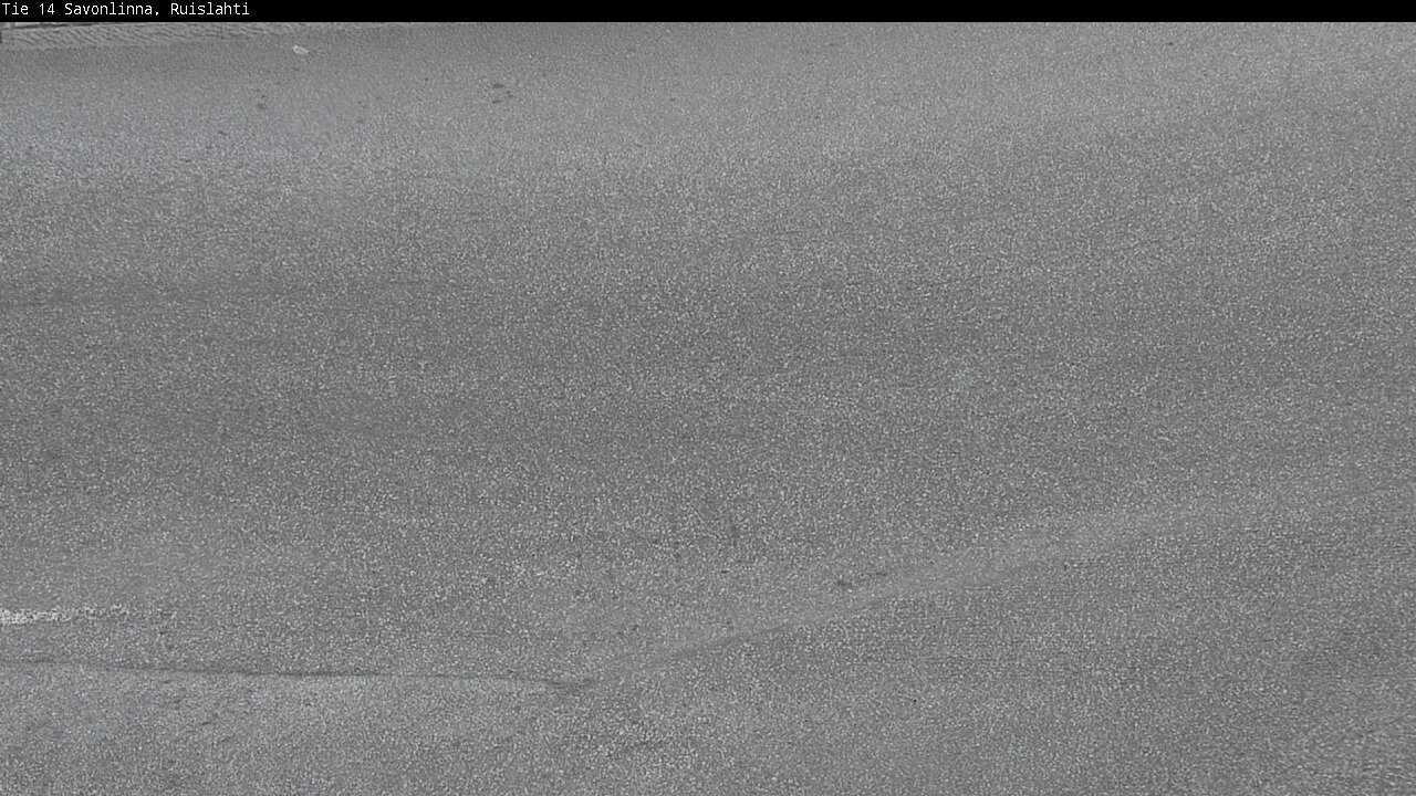 Weather Camera Image Road 14 Savonlinna, Ruislahti, Savonlinna, Etelä-Savo