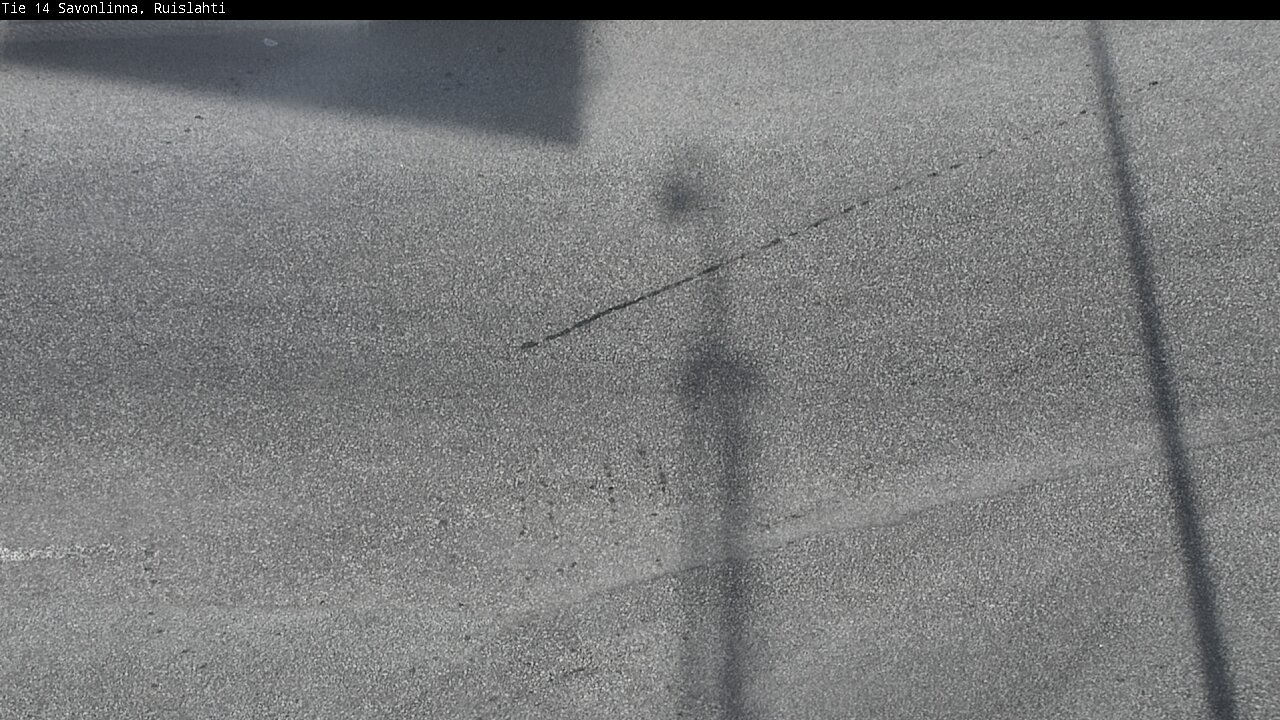 Weather Camera Image Väg 14 Nyslott, Ruislahti, Savonlinna, Etelä-Savo