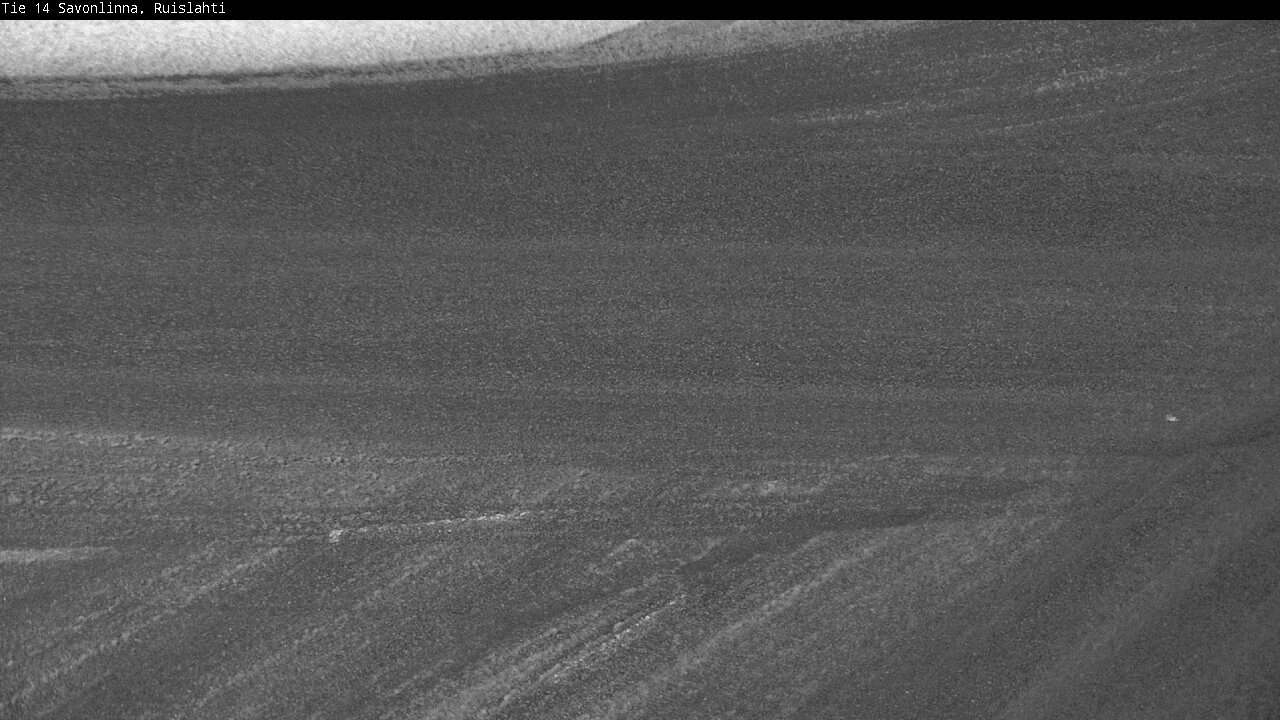 Weather Camera Image Väg 14 Nyslott, Ruislahti, Savonlinna, Etelä-Savo