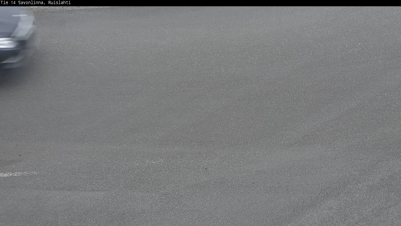 Weather Camera Image Väg 14 Nyslott, Ruislahti, Savonlinna, Etelä-Savo