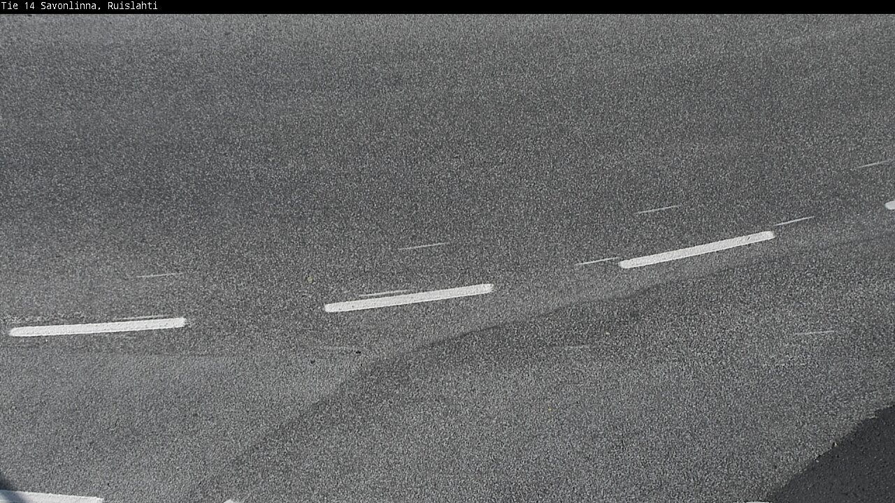 Weather Camera Image Road 14 Savonlinna, Ruislahti, Savonlinna, Etelä-Savo