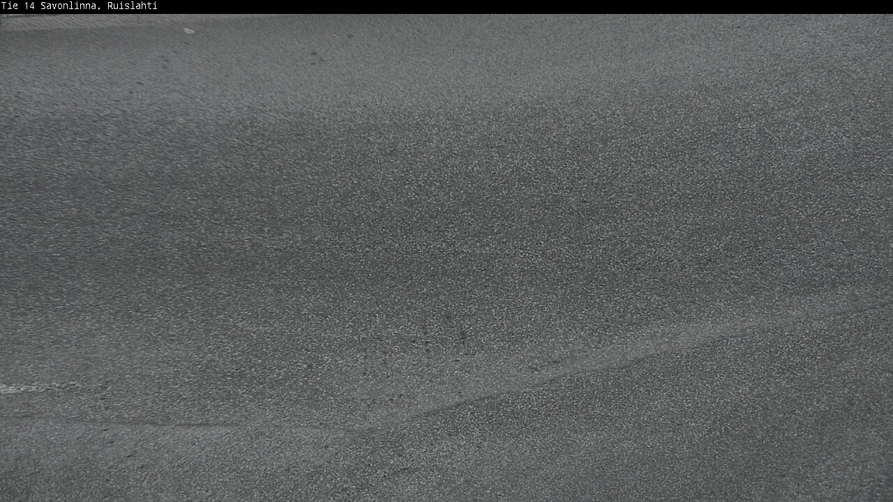 Weather Camera Image Väg 14 Nyslott, Ruislahti, Savonlinna, Etelä-Savo