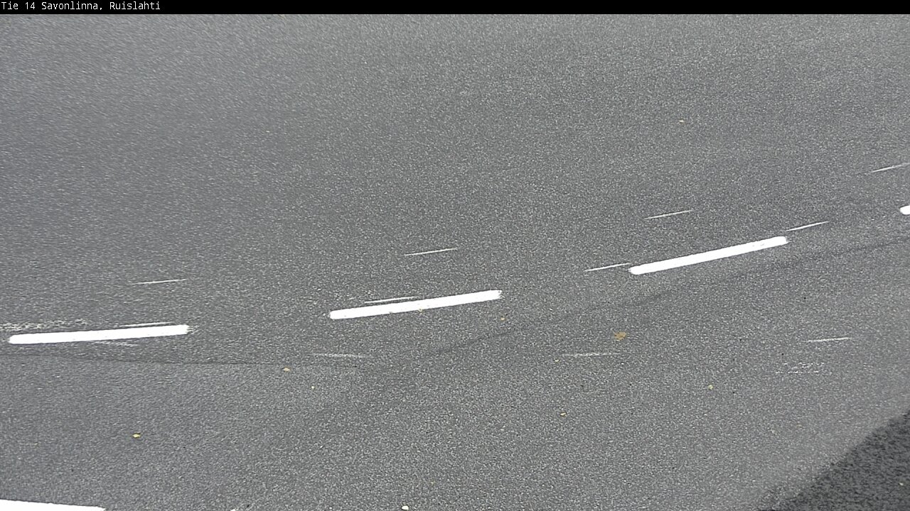 Weather Camera Image Väg 14 Nyslott, Ruislahti, Savonlinna, Etelä-Savo