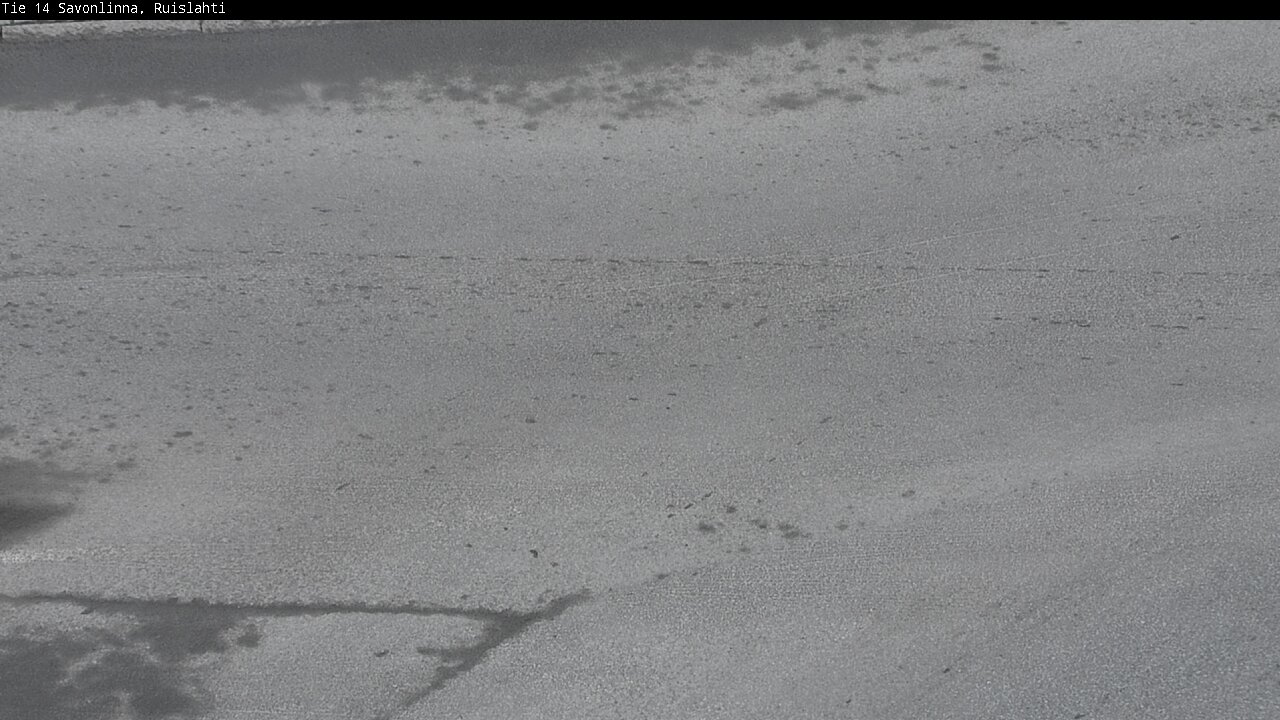 Weather Camera Image Road 14 Savonlinna, Ruislahti, Savonlinna, Etelä-Savo