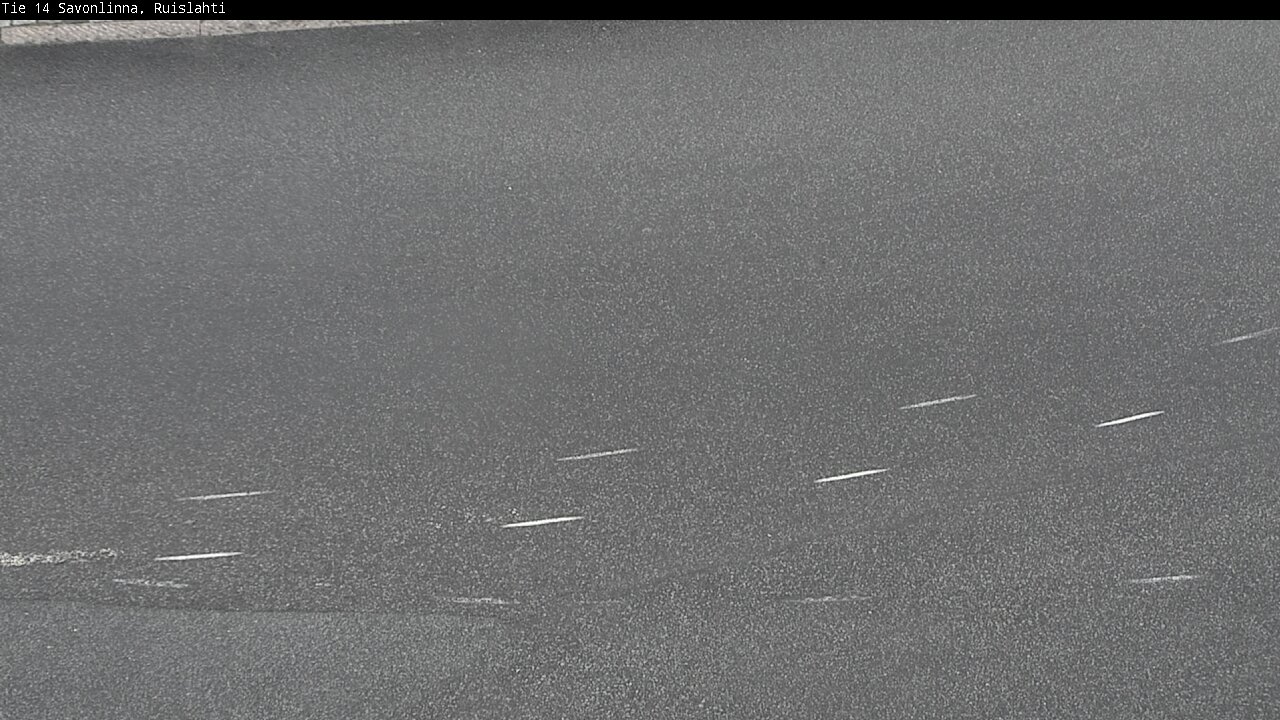 Weather Camera Image Road 14 Savonlinna, Ruislahti, Savonlinna, Etelä-Savo