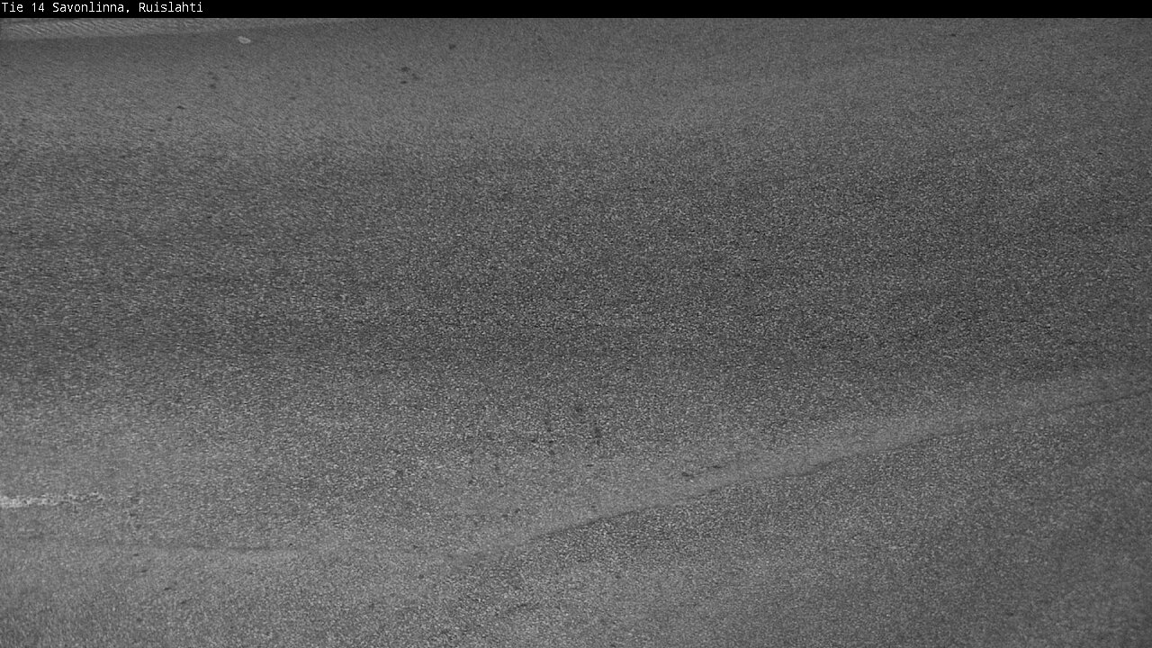 Weather Camera Image Väg 14 Nyslott, Ruislahti, Savonlinna, Etelä-Savo