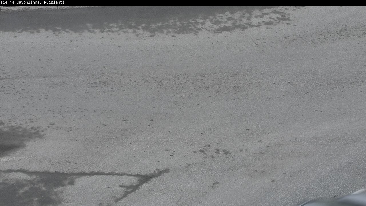 Weather Camera Image Road 14 Savonlinna, Ruislahti, Savonlinna, Etelä-Savo