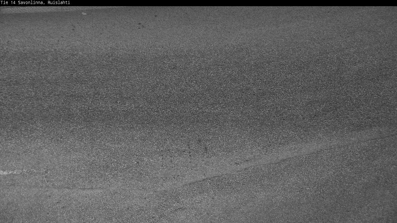 Weather Camera Image Väg 14 Nyslott, Ruislahti, Savonlinna, Etelä-Savo
