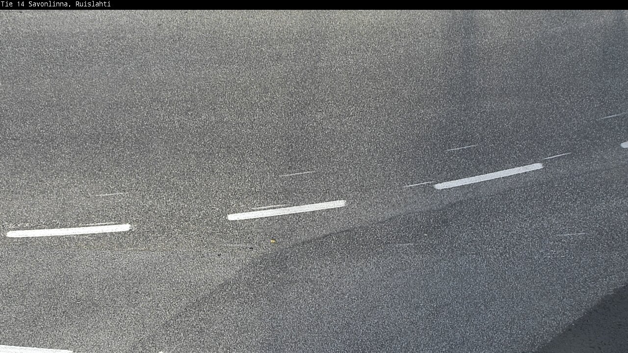 Weather Camera Image Road 14 Savonlinna, Ruislahti, Savonlinna, Etelä-Savo
