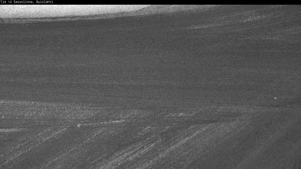 Weather Camera Image Väg 14 Nyslott, Ruislahti, Savonlinna, Etelä-Savo