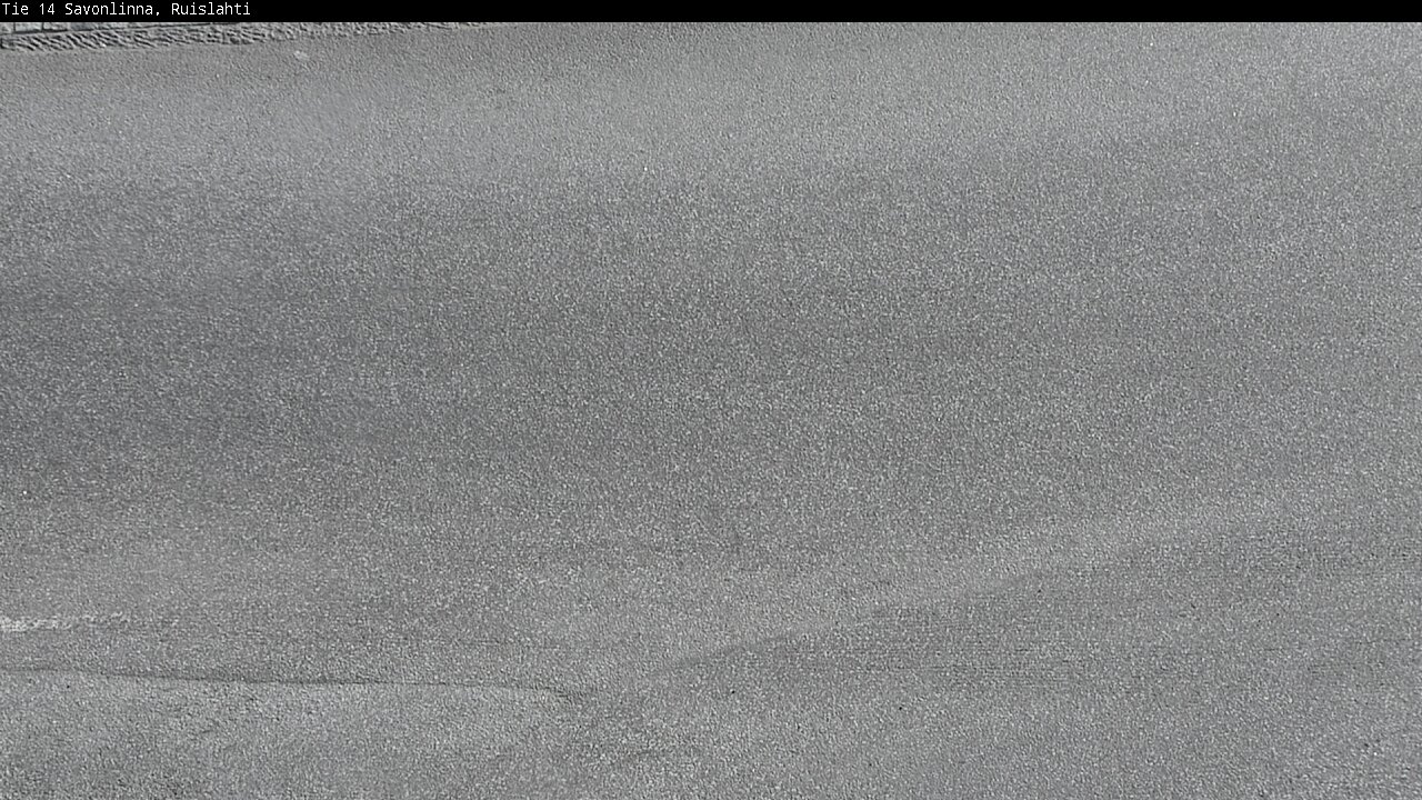 Weather Camera Image Road 14 Savonlinna, Ruislahti, Savonlinna, Etelä-Savo