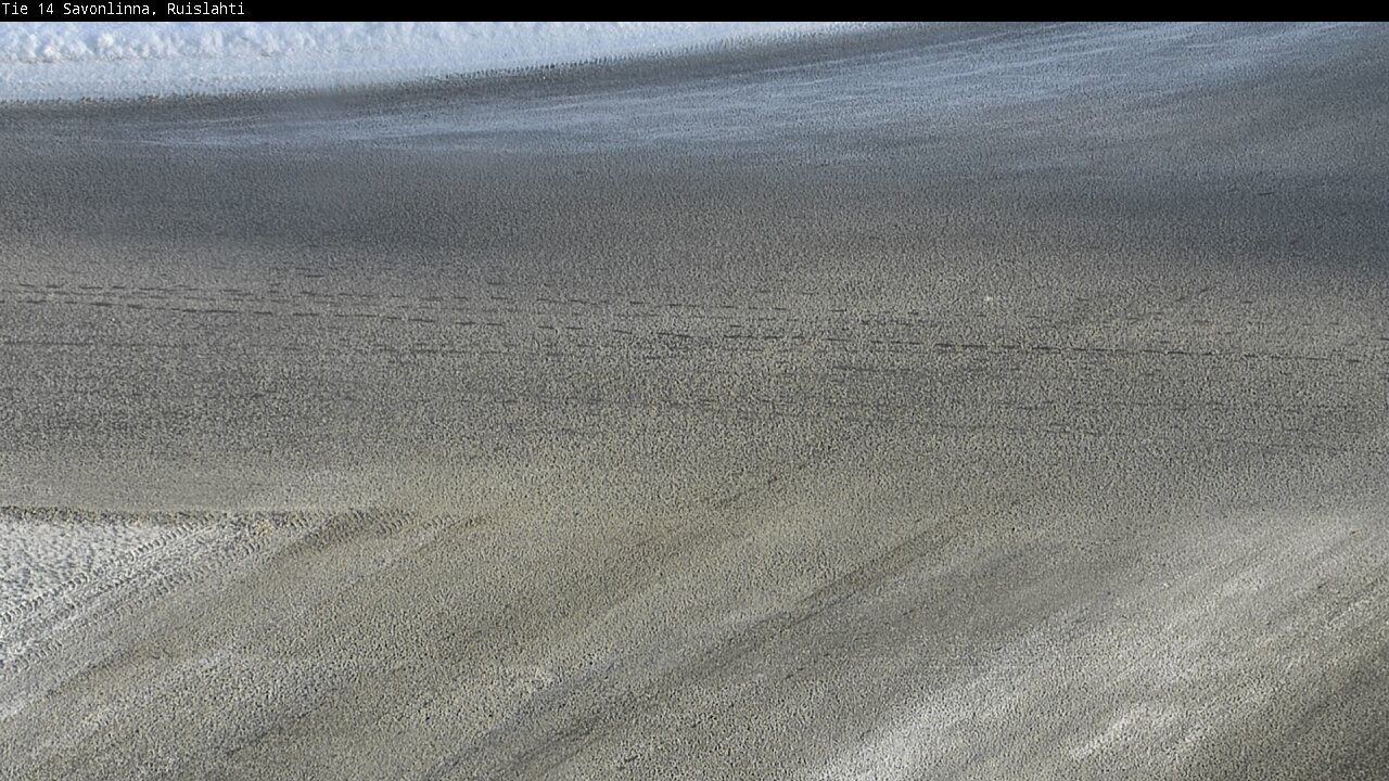 Weather Camera Image Väg 14 Nyslott, Ruislahti, Savonlinna, Etelä-Savo