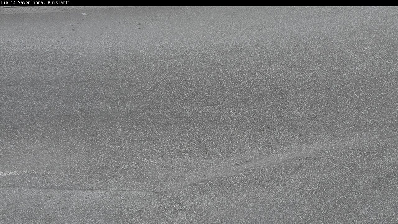 Weather Camera Image Road 14 Savonlinna, Ruislahti, Savonlinna, Etelä-Savo