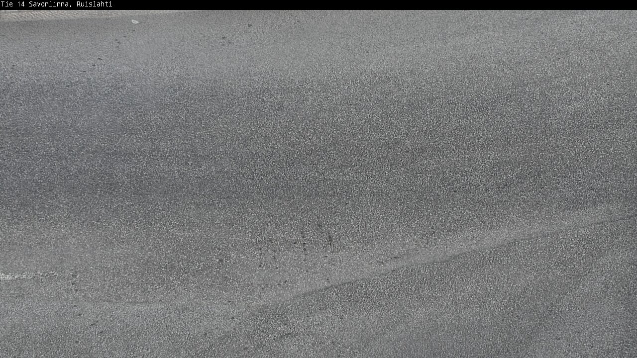 Weather Camera Image Väg 14 Nyslott, Ruislahti, Savonlinna, Etelä-Savo
