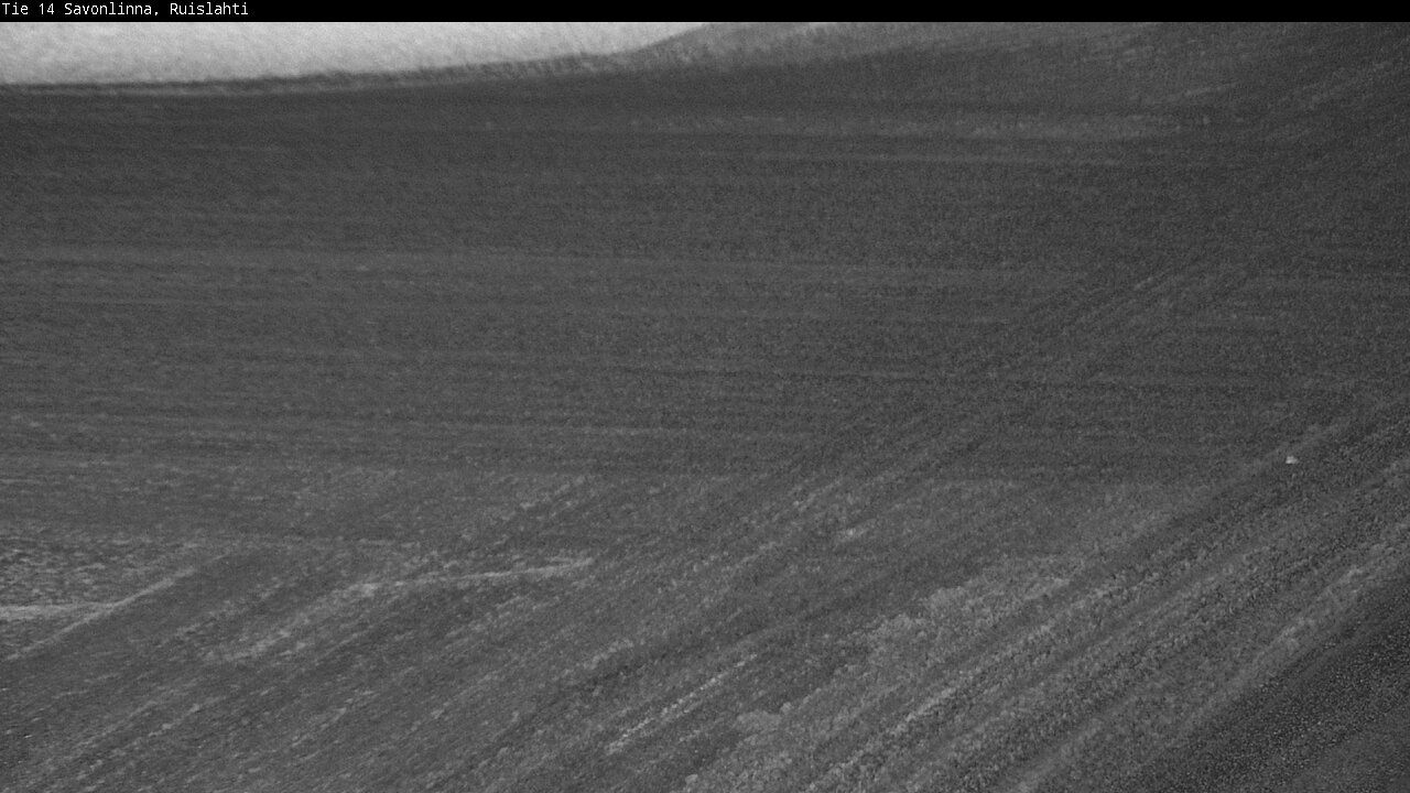 Weather Camera Image Väg 14 Nyslott, Ruislahti, Savonlinna, Etelä-Savo