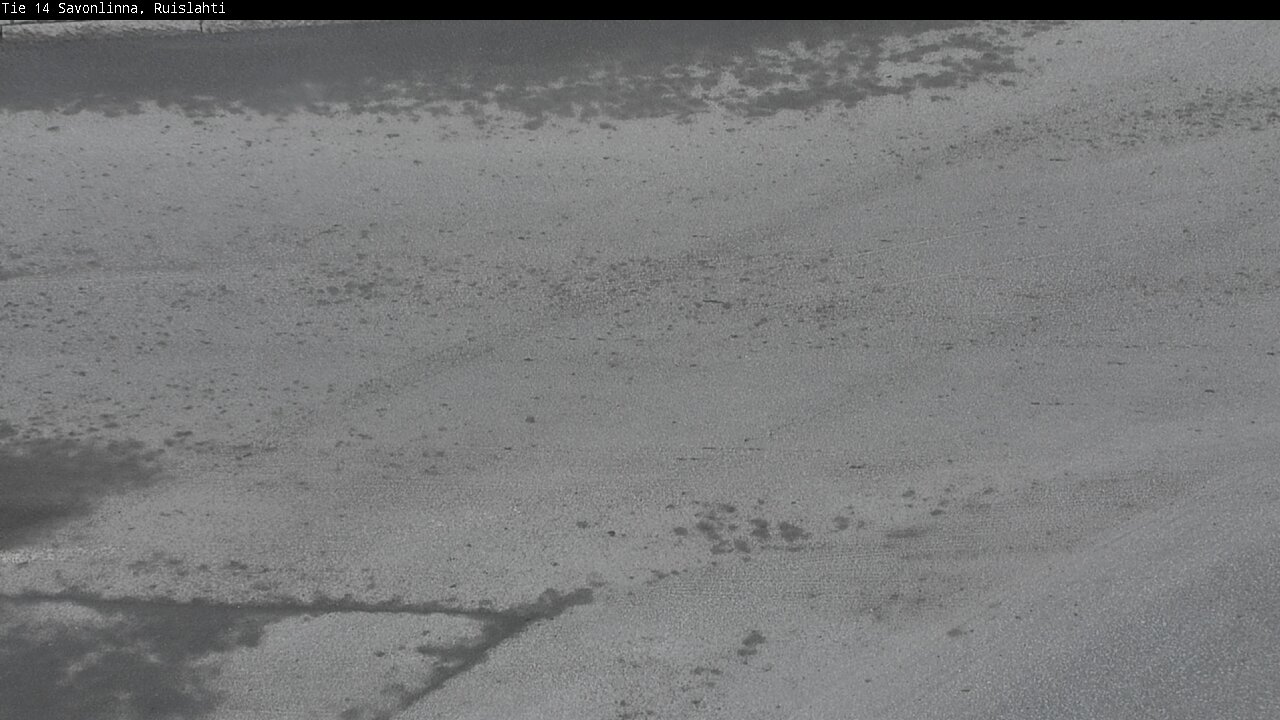 Weather Camera Image Road 14 Savonlinna, Ruislahti, Savonlinna, Etelä-Savo