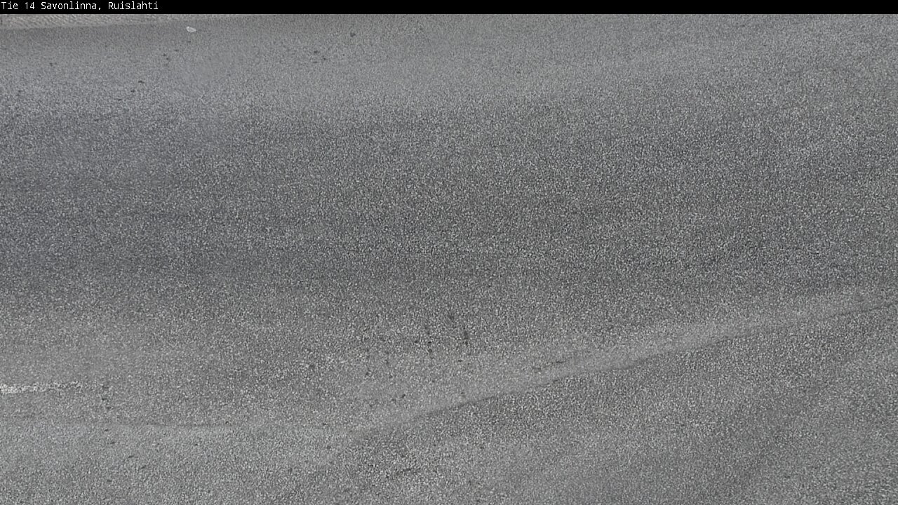 Weather Camera Image Väg 14 Nyslott, Ruislahti, Savonlinna, Etelä-Savo