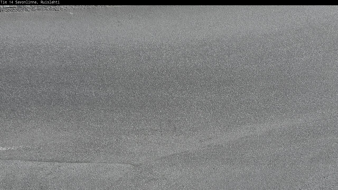 Weather Camera Image Road 14 Savonlinna, Ruislahti, Savonlinna, Etelä-Savo