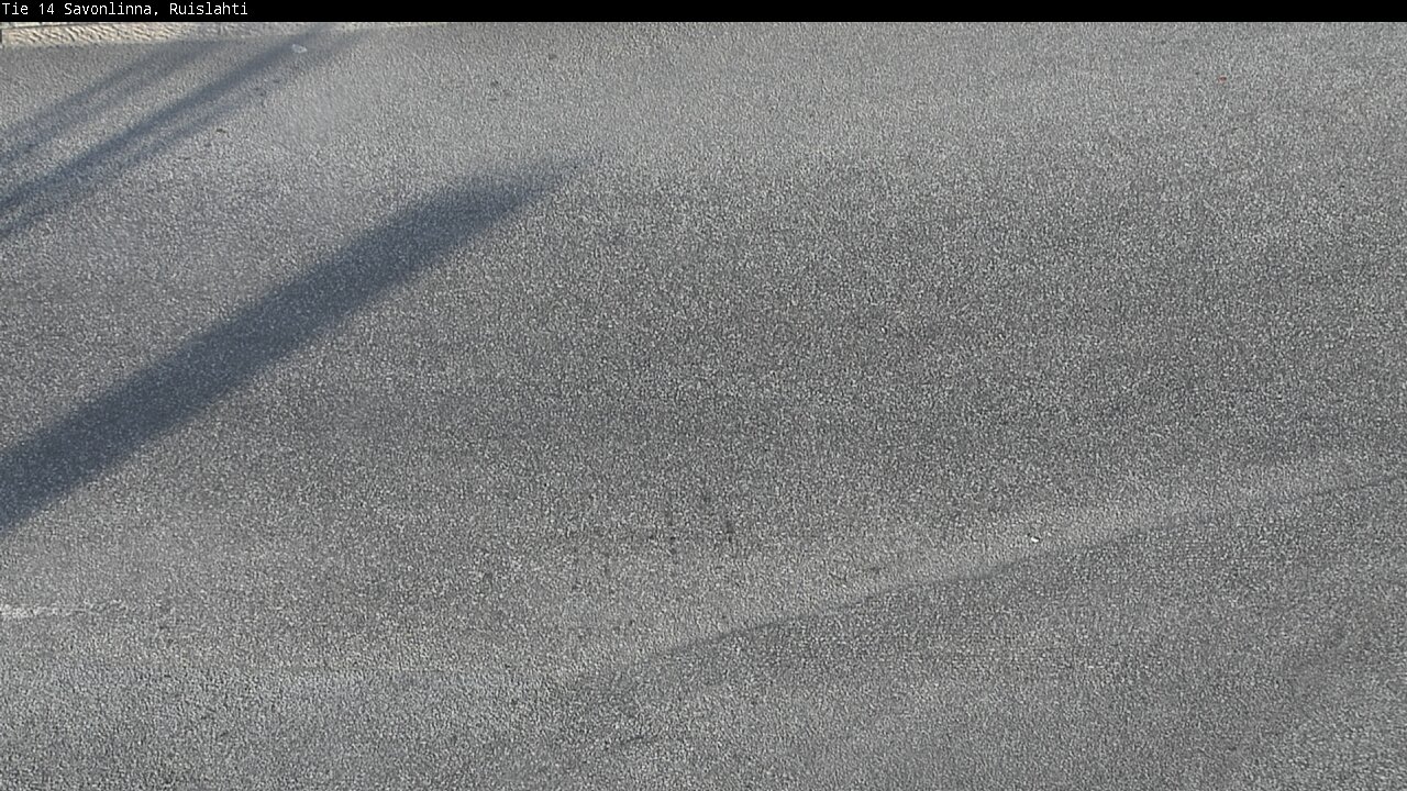 Weather Camera Image Väg 14 Nyslott, Ruislahti, Savonlinna, Etelä-Savo