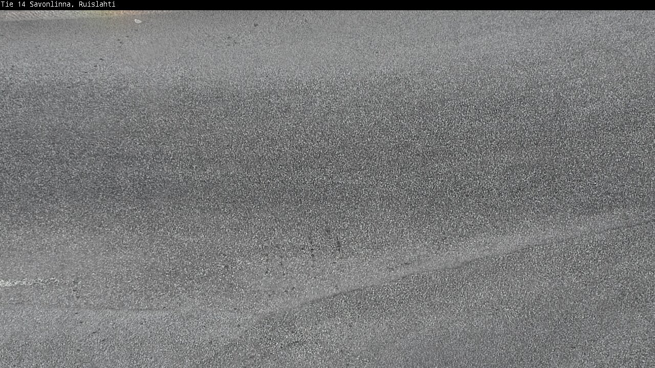 Weather Camera Image Road 14 Savonlinna, Ruislahti, Savonlinna, Etelä-Savo