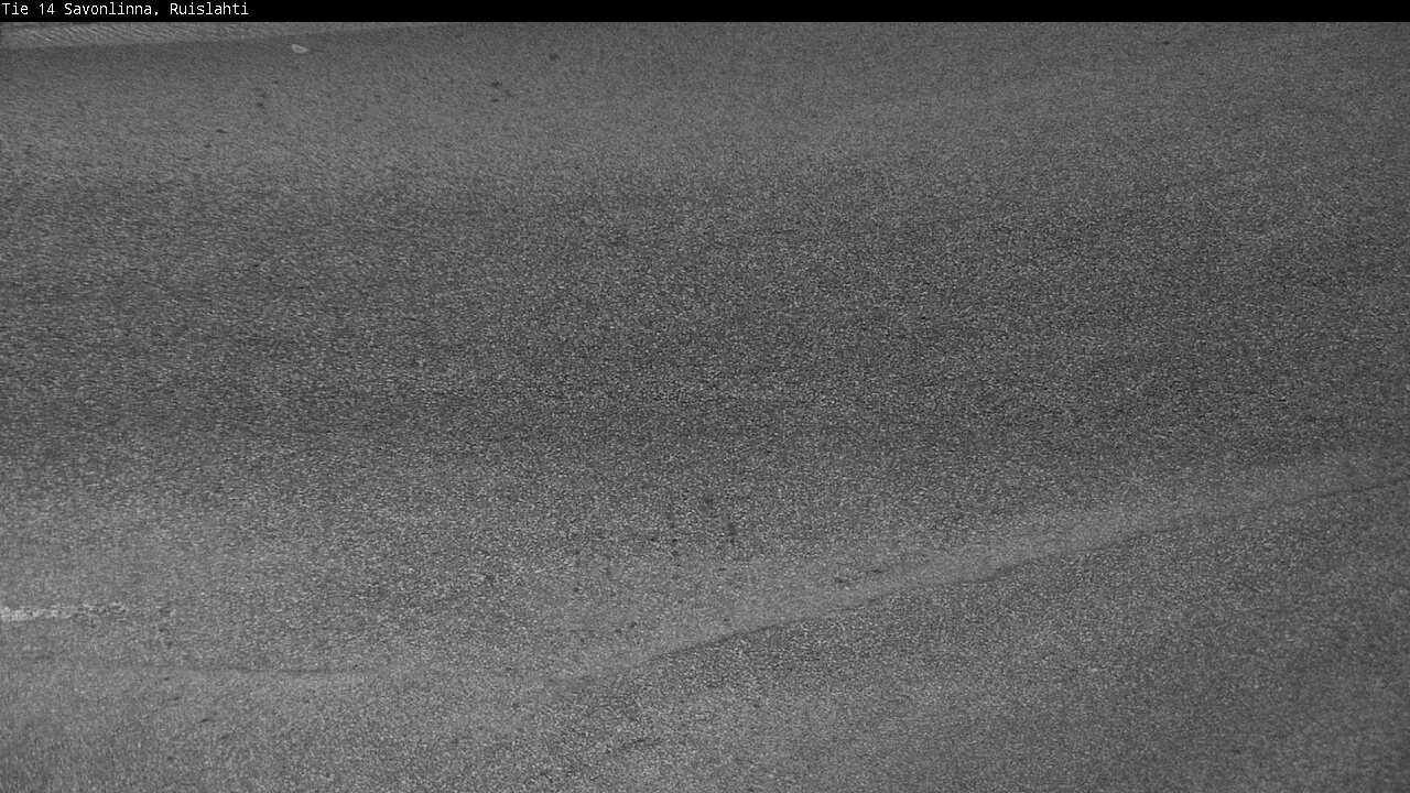 Weather Camera Image Väg 14 Nyslott, Ruislahti, Savonlinna, Etelä-Savo