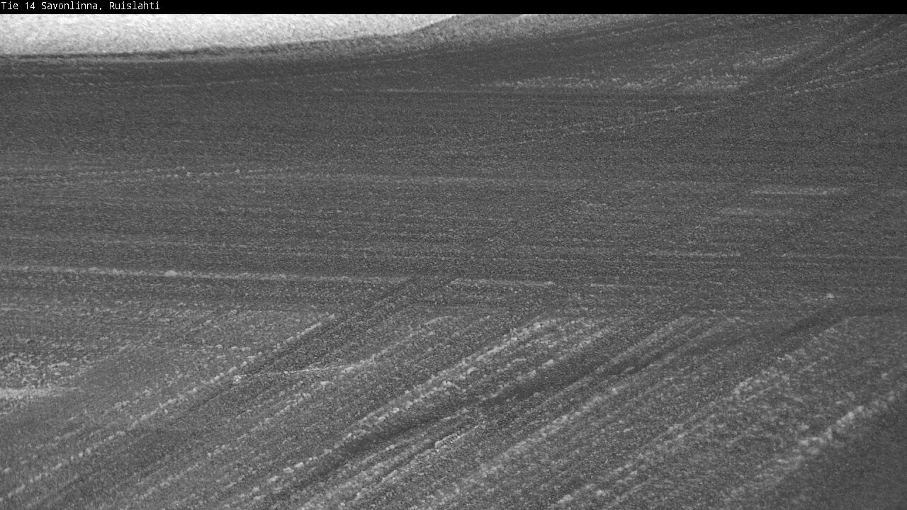 Weather Camera Image Väg 14 Nyslott, Ruislahti, Savonlinna, Etelä-Savo