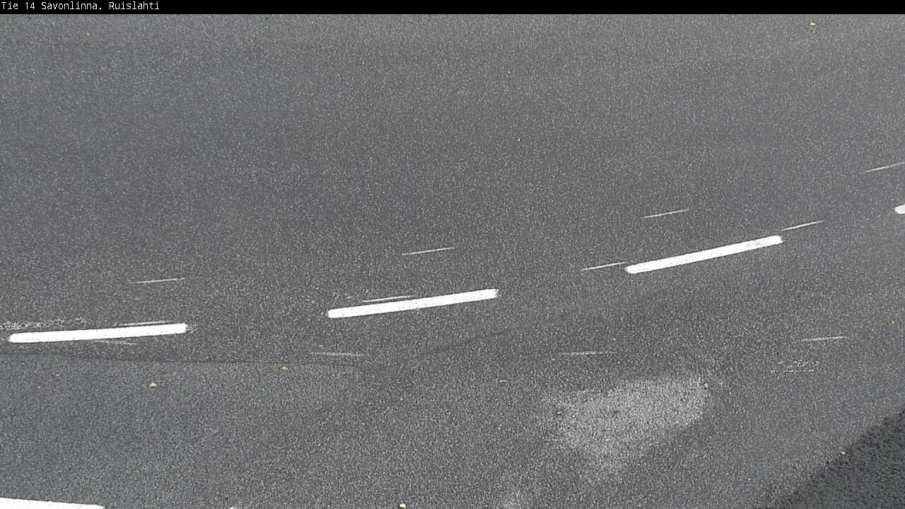 Weather Camera Image Väg 14 Nyslott, Ruislahti, Savonlinna, Etelä-Savo