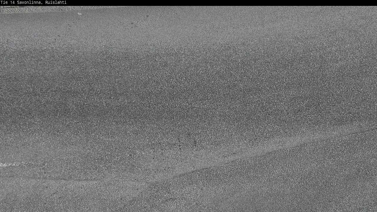 Weather Camera Image Road 14 Savonlinna, Ruislahti, Savonlinna, Etelä-Savo